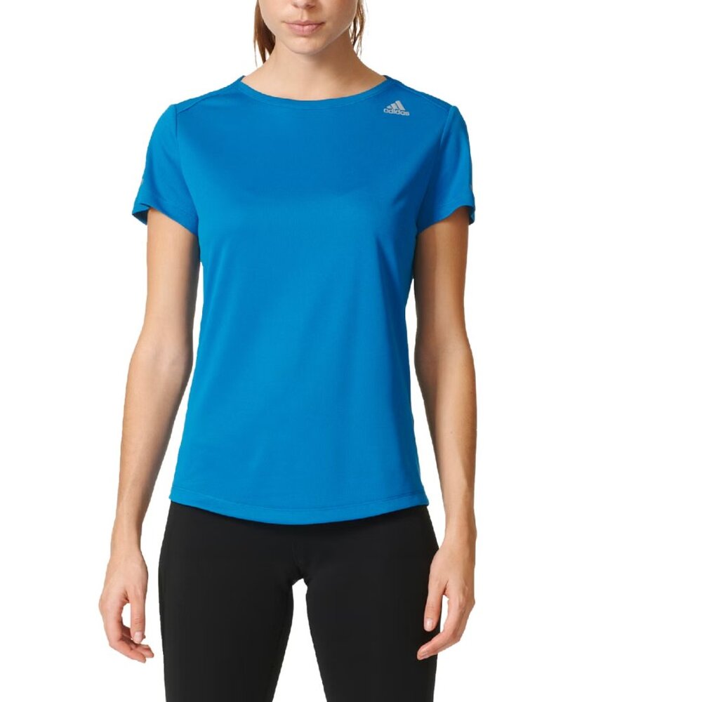 ADIDAS | Blue Sequencials Climalite Running Shirt Sz L